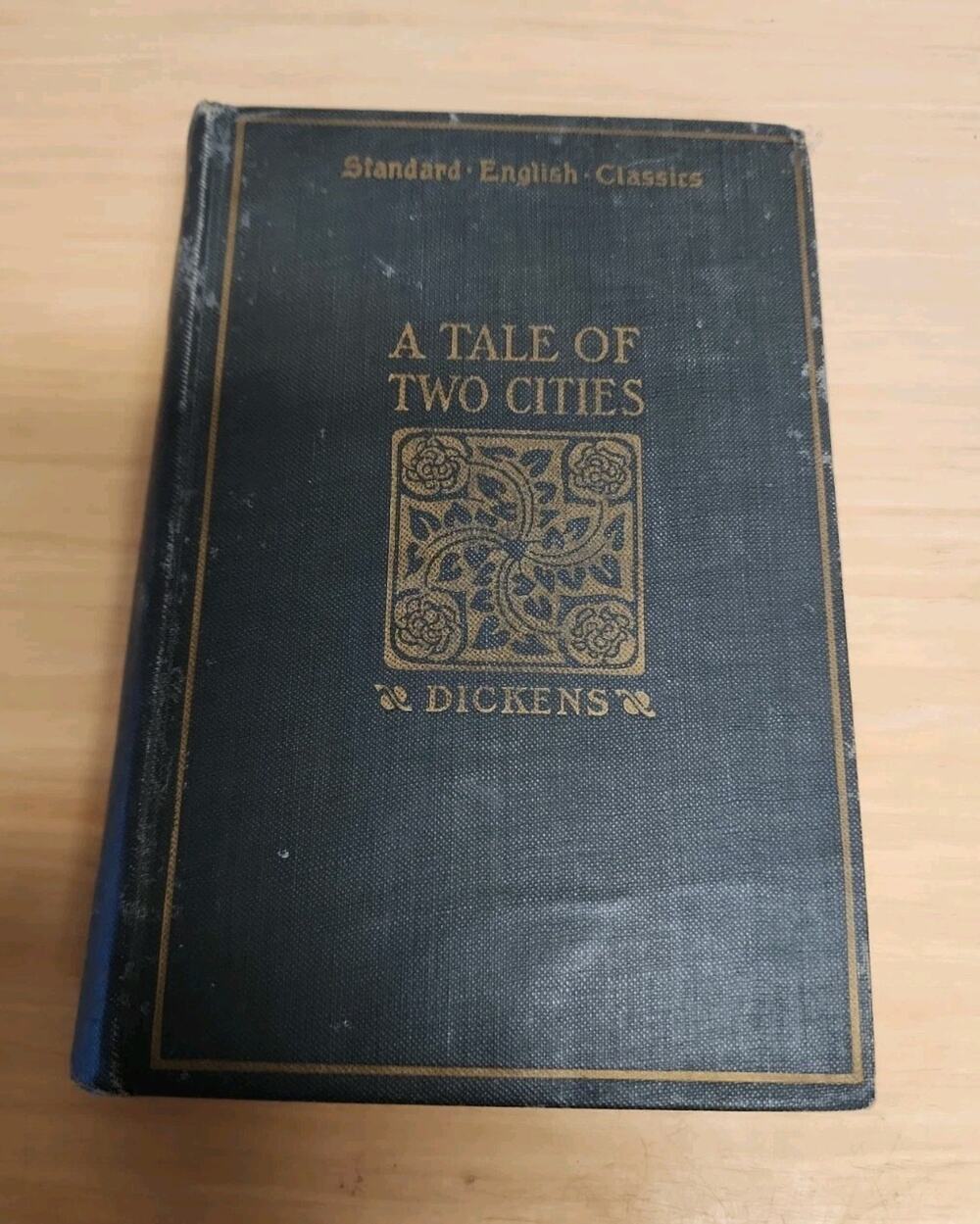 Vtg A Tale of Two Cities Charles Dickens 1906 Hardcover Ginn Standard English